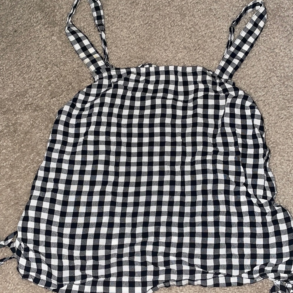 Hollister Checkered tank top